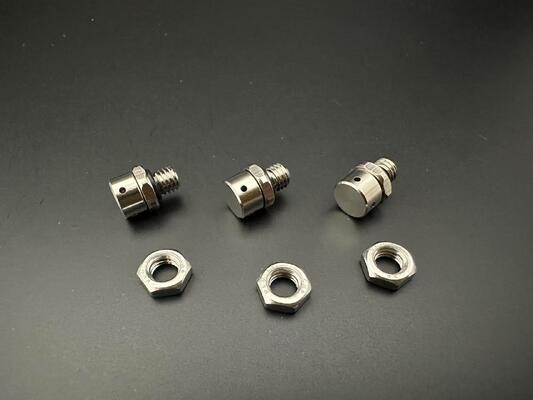 Quality 5.0mm Vent Rite Air Oxidized Black Valve One Way Vent Valve CJ06-N002 Metal Threaded Waterproof Air Permeable Valve Reliable Metal Vent Valve for Outdoor & Industrial Electronics factory