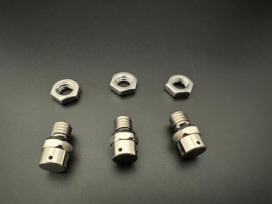 Quality Aluminum Alloy Copper Ventilation Valve Oxidized Auto Air Bleed Valve Metal Threaded Waterproof Air Permeable Valve Compact Metal Vent Valve for Outdoor & Industrial Electronics factory