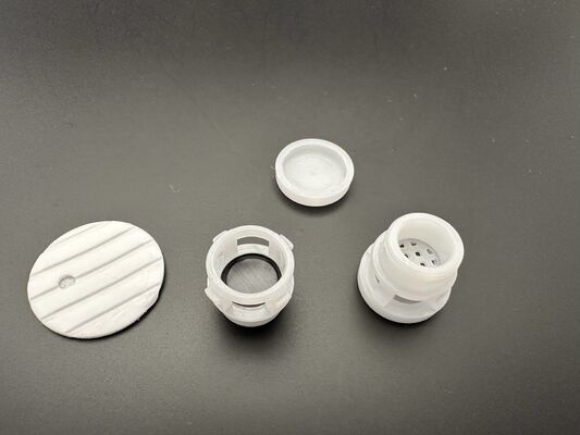 Qualität Weißes Lüftungsventil nicht gewebter Oleophobischer Schnapplüftungsventil für Trockner Hydrophobischer Fabrik