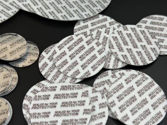 Quality Pressure Sensitive Roll Material & Gasket for Health Supplements, Cosmetics and Daily Care Packaging Reliable Sealing Solution for Bottles, Jars and Packaging Closures factory