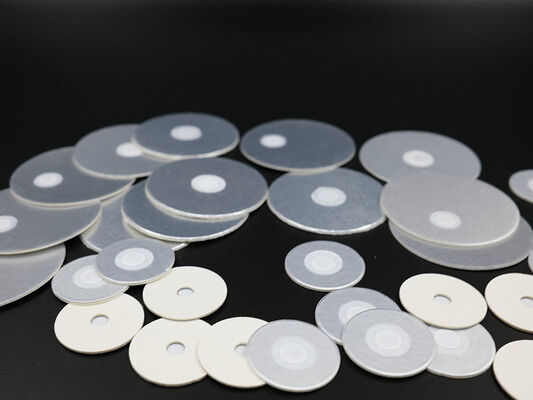 Quality Plastic Bottles Vent Seal Liner Leak Proof Aluminum Foil Sealing Gasket Aluminum Foil / Foam Vent Liner for Chemical & Daily Use Packaging Reliable Breathable Sealing Solution for Disinfectant, Drain factory