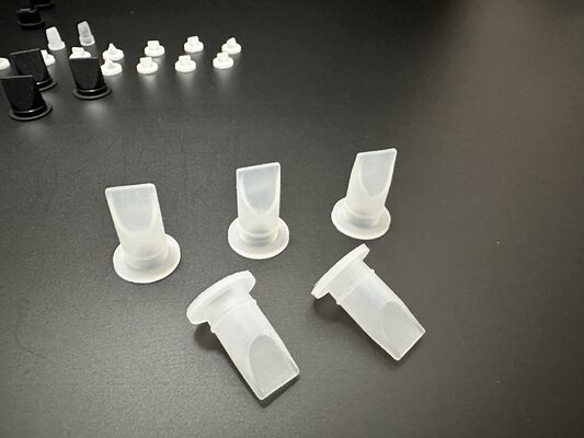 Quality 5.4*2.5*8mm Silicone / Fluoroelastomer Duckbill Valve for Medical Devices & Household Appliances factory