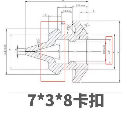 Quality 7*3*8mm Silicone / Fluoroelastomer Duckbill Valve for Medical Devices & Household Appliances factory