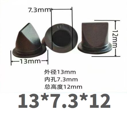 Quality 13×7.3×12mm Silicone / Fluoroelastomer Duckbill Valve Supplier for Medical, Consumer & Home Appliances factory