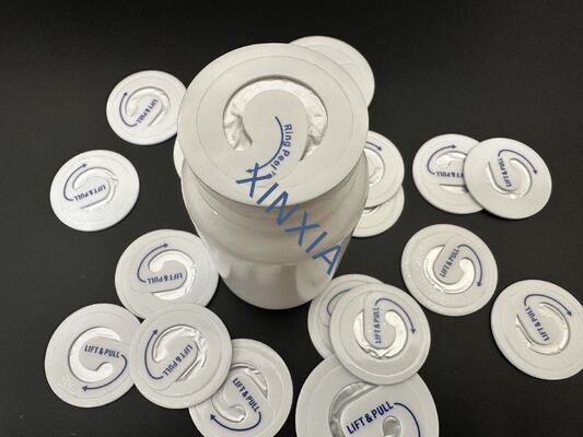 Quality Apple Peel Lift Tab Liner for Daily Chemical Packaging | Custom Bottle Seal Liner Manufacturer Custom apple peel lift tab liner for plastic bottles, PET bottles, cosmetic and daily chemical packaging. factory