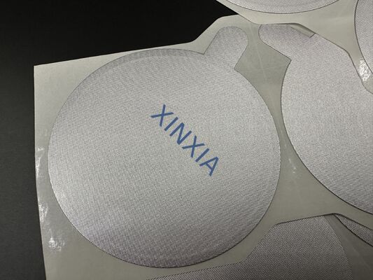 Quality Large Size Embossed Aluminum Foil Pressure Sensitive Seal Liner for Tea Tins, Coffee Cans and Packaging Containers factory