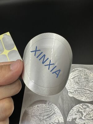 Quality Large Size Glossy Aluminum Foil Pressure Sensitive Seal Liner for Tea Tins, Coffee Cans and Packaging Containers factory