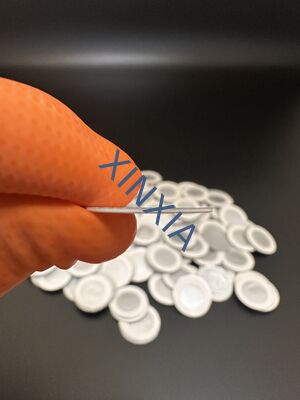 Quality 19.5mm OD × 12.5mm ID × 0.5mm Ring Universal Aluminum Foil Gasket for Laboratory Reagent Bottle Sealing factory