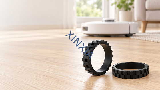 Quality Custom Rubber Wheel Tire Replacement for Xiaomi Mi Robot Vacuum 1C/2C/3C and Roborock S Series factory