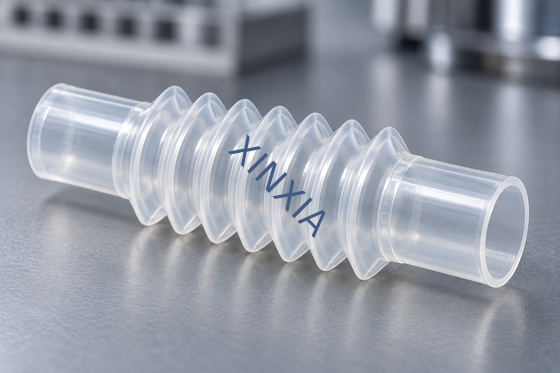 Quality 30 × Ø13.44 mm Medical-Grade VMQ Silicone Bellows Tube for Medical Devices and Precision Equipment factory