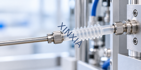 Quality 30 × Ø13.44 mm Medical-Grade VMQ Silicone Bellows Tube for Medical Devices and Precision Equipment factory