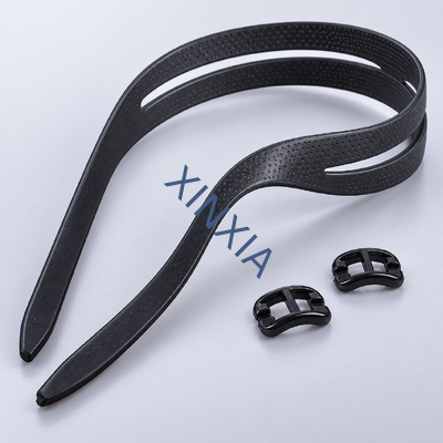 Quality Custom Silicone Dual-Strap Swimming Goggles Strap with Adjustable Buckles for Professional and Recreational Swimwear factory