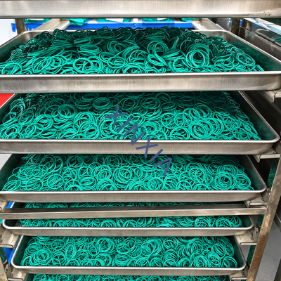Quality Custom FKM O-Rings Ø2–300 Mm ID 0.5–10 Mm Cross-Section 70±5 Shore A For High Pressure Industrial Sealing factory